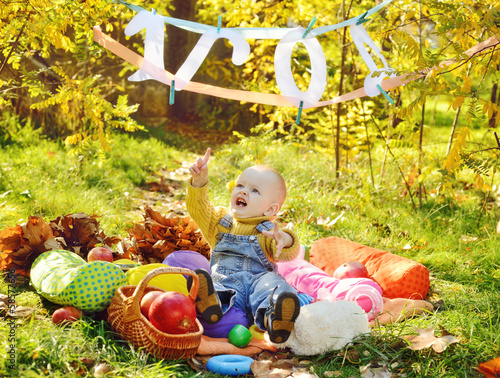 Photo: one year boy one year boy