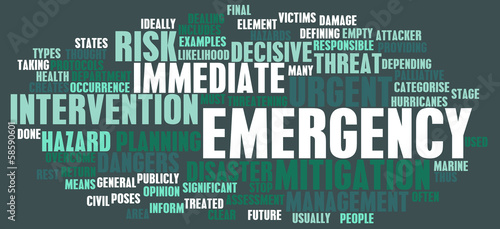 Illustration: Emergency Concept Emergency Concept
