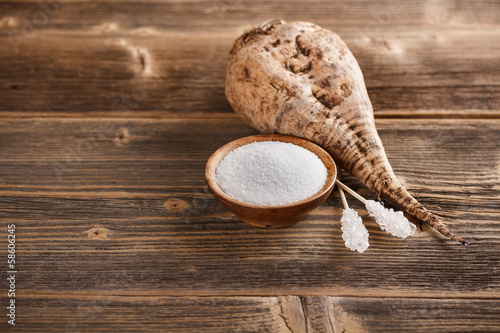 Photo: White sugar White sugar