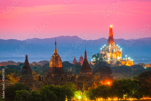 Photo: Bagan, Myanmar. Bagan, Myanmar.