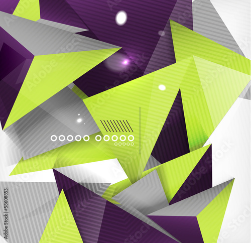 Vector: Abstract geometric shape background Abstract geometric shape background