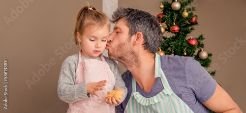 Photo: baker on christmas baker on christmas