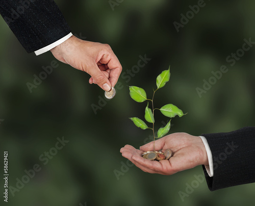 Photo: Investing to green business Investing to green business