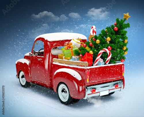 Photo: Christmas background Christmas background