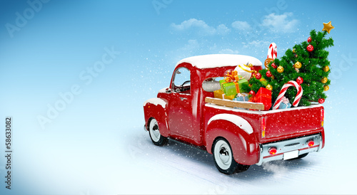 Photo: Christmas background Christmas background
