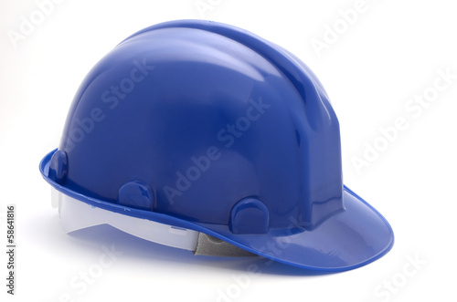 Photo: Blue hard cap Blue hard cap