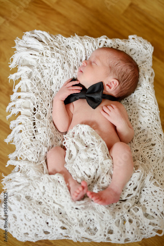Photo: newborn gentleman newborn gentleman