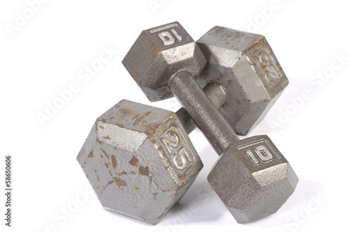 Photo: Used Dumbbells Used Dumbbells