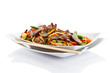 Chinese food - roasted meat and vegetables Chinese food - roasted meat and vegetables