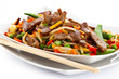 Chinese food - roasted meat and vegetables Chinese food - roasted meat and vegetables