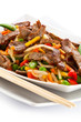 Chinese food - roasted meat and vegetables Chinese food - roasted meat and vegetables