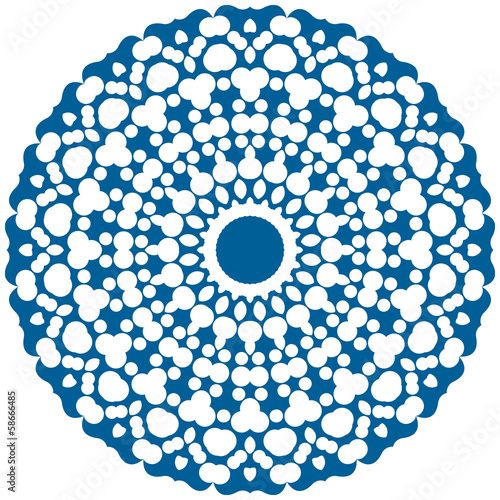 Vector: Circle ornament. Circle ornament.