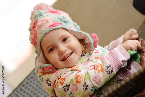 Photo: girl in hat girl in hat