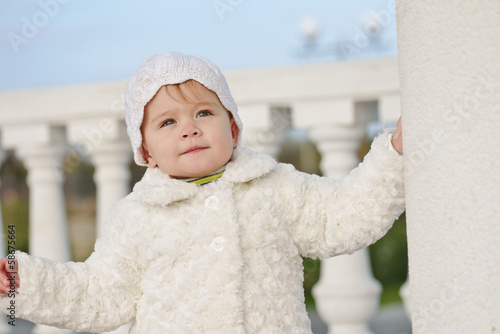 Photo: winter baby girl winter baby girl