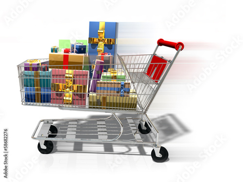 Illustration: shoper_with_gifts_sd shoper_with_gifts_sd