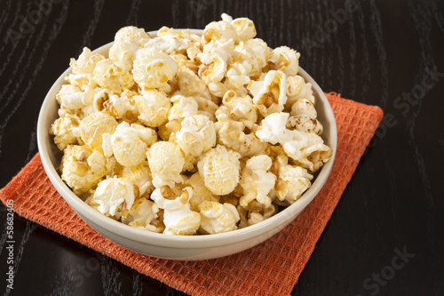 Photo: Dish of Kettle Corn Dish of Kettle Corn