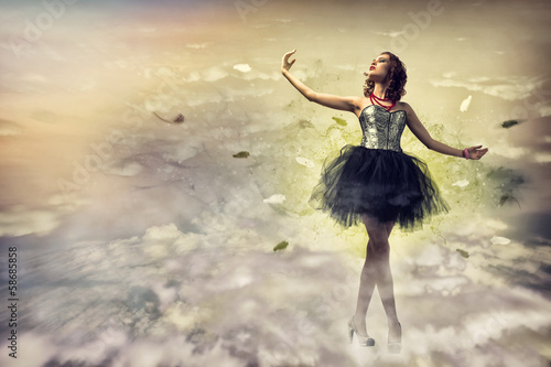 Photo: woman dancing woman dancing