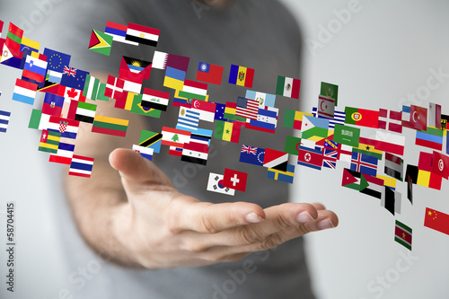 Photo: flags flags