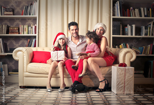 Photo: Christmas Family Christmas Family