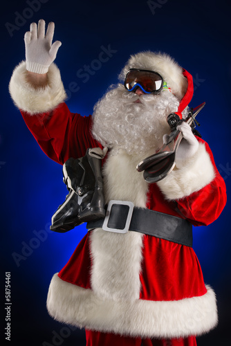 Photo: sportive santa sportive santa