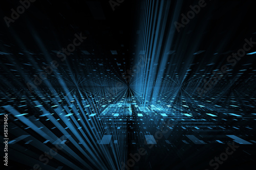 Illustration: Abstract business science or technology background Abstract business science or technology background