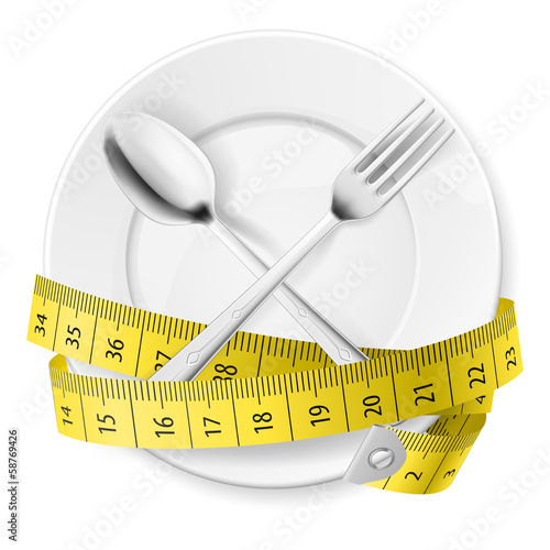 Vector: Diet concept. Diet concept.