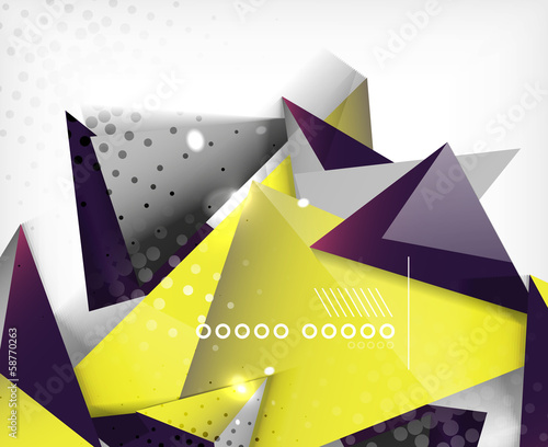 Vector: Geometric shapes abstract background Geometric shapes abstract background