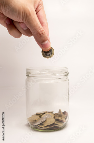 Photo: saving money saving money