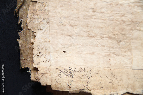 Photo: vintage papers background vintage papers background