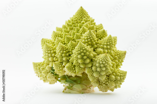 Photo: Romanesco broccoli (Brassica oleracea) Romanesco broccoli (Brassica oleracea)