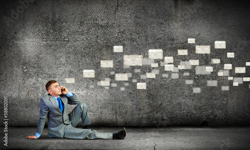 Photo: Communication concept Communication concept