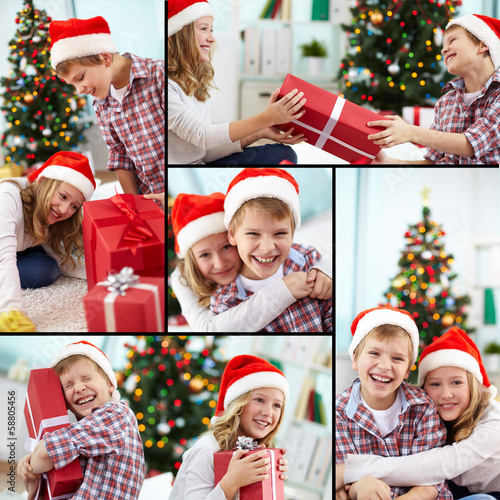 Photo: Christmas siblings Christmas siblings