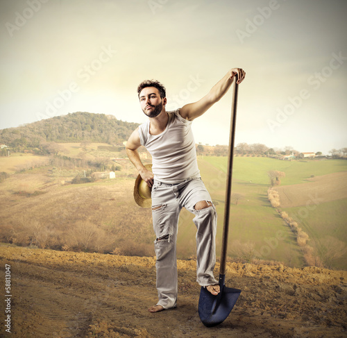 Photo: Working Peasant Working Peasant
