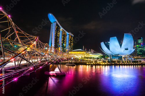 Photo: Marina Bay Sands, Singapore, Marina Bay Sands, Singapore,