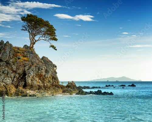 Photo: Tropical landscape. Coron island, Philippines Tropical landscape. Coron island, Philippines