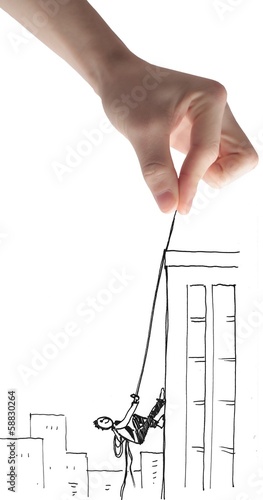 Illustration: Giving a Hand Giving a Hand