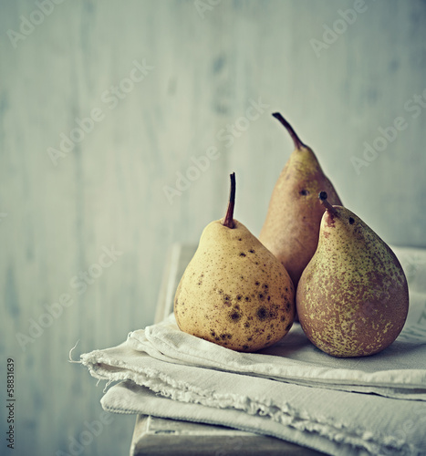 Photo: Still life with autumn pears Still life with autumn pears