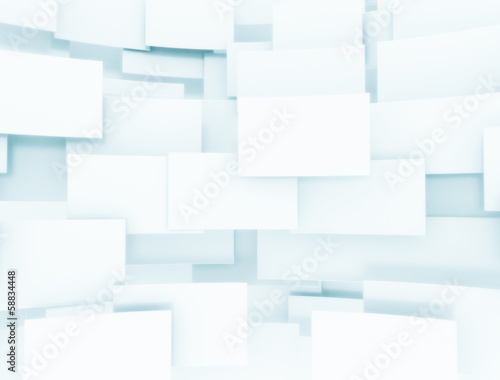 Photo: design background of blank 3d squares design background of blank 3d squares