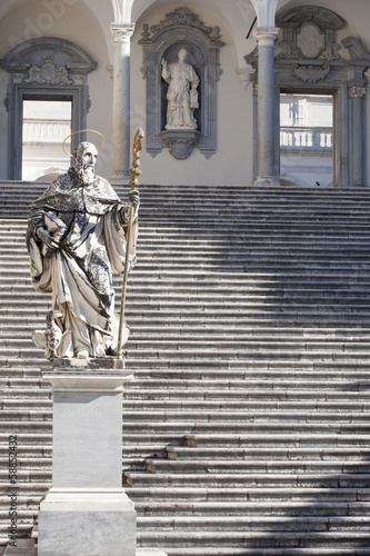 Photo: Statue of St. Benedict Statue of St. Benedict