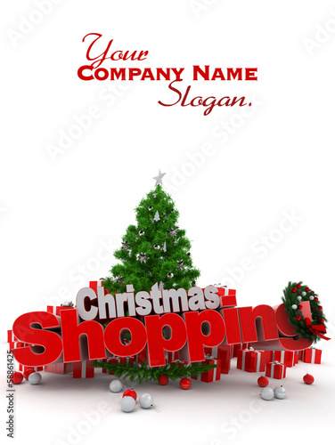 Illustration: Christmas shopping Christmas shopping