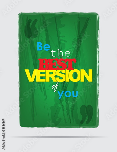 Vector: Be the best. Motivational Background Be the best. Motivational Background
