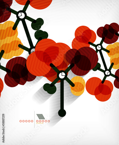 Vector: Business geometric shape abstract background Business geometric shape abstract background