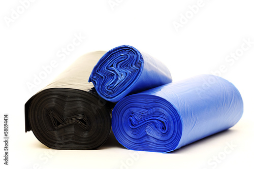 Photo: Rubbish bags roll Rubbish bags roll