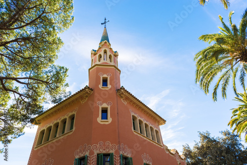 Photo: Guell Park in Barcelona, Spain Guell Park in Barcelona, Spain