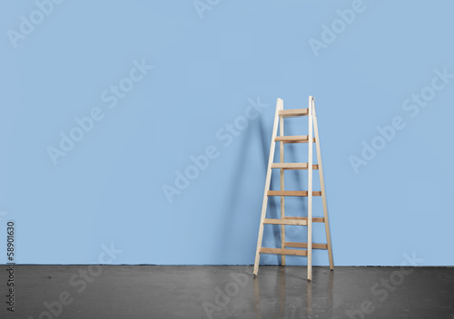 Photo: concrete floor and ladder concrete floor and ladder