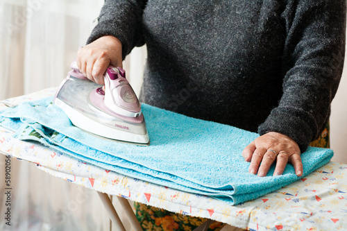 Photo: iron clothes senior iron clothes senior