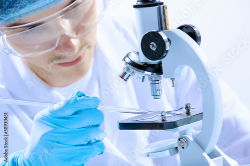 Photo: Man scientist Man scientist