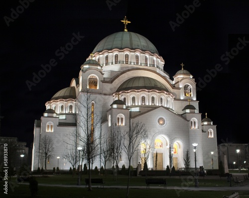 Photo: Cathedral of Saint Sava in Belgrade, Serbia Cathedral of Saint Sava in Belgrade, Serbia