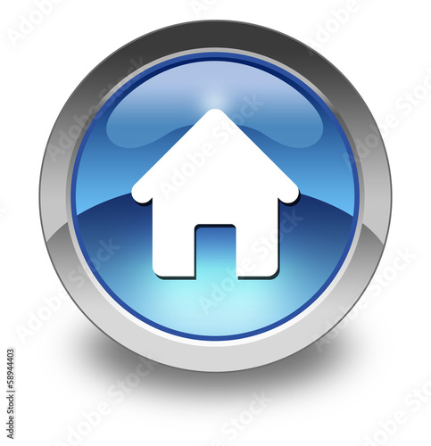 Illustration: Glossy Pictogram "Home" Glossy Pictogram "Home"