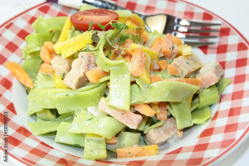Photo: tagliatelles aux légumes tagliatelles aux légumes